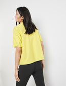 A Glimpse Of Sunshine Blouse - Vibrant Lime
