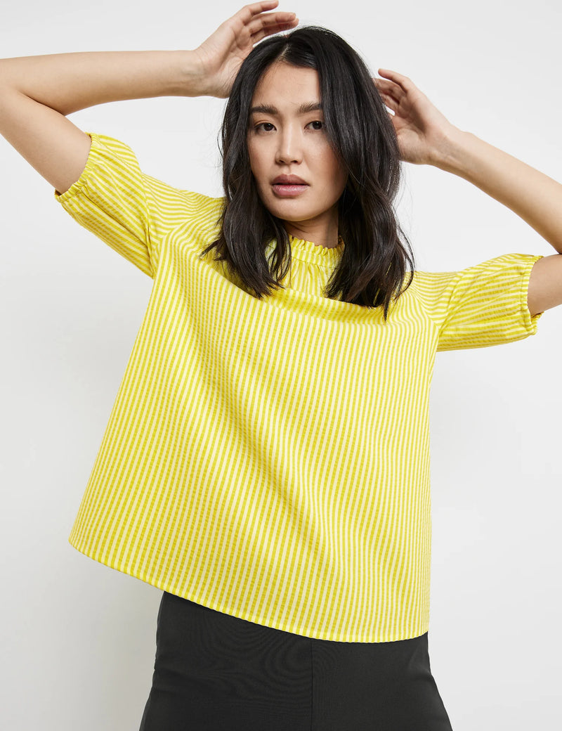 A Glimpse Of Sunshine Blouse - Vibrant Lime
