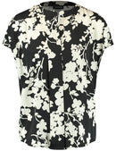 Modern Dress Up Blouse - Black Pattern