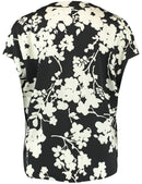 Modern Dress Up Blouse - Black Pattern