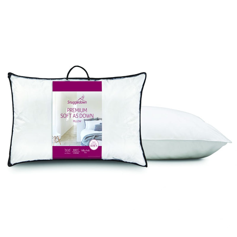 Snuggledown Premium Soft as Down Pillow