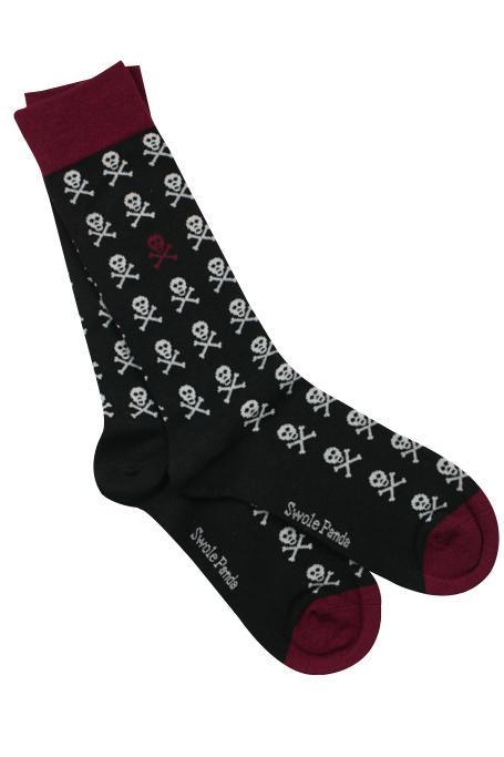 Icon Skull Sock - Black