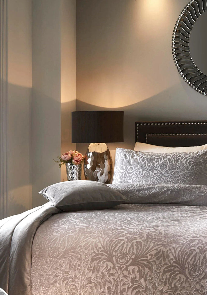 Mirella Duvet Cover Set - Silver