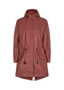 Alexa 1 Hooded Jacket - Brick