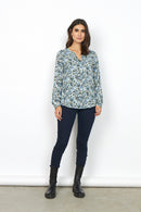 Oaklyn Blouse - Powder Blue