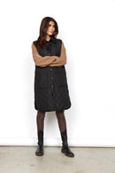 Randi Long Gilet - Black