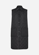 Randi Long Gilet - Black