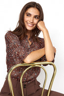 Tenna 1 Blouse - Moss Green