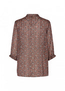 Tenna 1 Blouse - Cedar Red