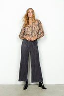 Anaia Print Blouse - Sand