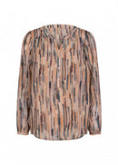 Anaia Print Blouse - Sand