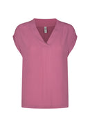 Sanela Blouse - Dark Pink Rose