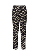 Gunbrit All Over Print Trousers - Black