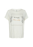 Marica Short Sleeve T-shirt - Offwhite