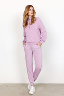 Banu 1/4 Zip Sweatshirt - Violet Mist