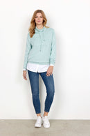 Banu High Neck Sweater - Green Haze