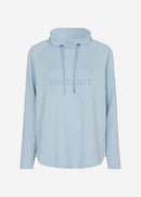 Banu 90 High Neck Sweat - Cashmere Blue