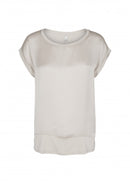Thilde Short Sleeve T-shirt - Sand