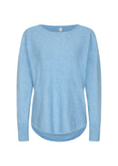 Dollie Crew Neck Pullover - Powder Blue