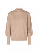 Dollie 666 Pullover - Camel Melange