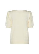 Dollie Short Sleeve Pullover - Offwhite