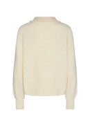 Nessie Collar Jumper - Cream