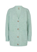 Nessie Cardigan - Green Haze Melange