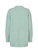 Nessie Cardigan - Green Haze Melange