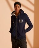 Established Zip Hood - Nautical Navy