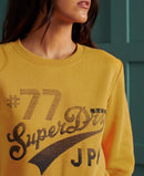 Classic Applique Crew - Gold