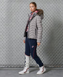 Luxe Fuji Padded Jacket - Silver