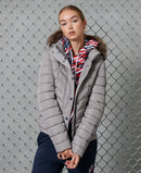Luxe Fuji Padded Jacket - Silver