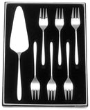 Stellar Winchester 7 Piece Cake Set w/6 Pastry Forks BW31