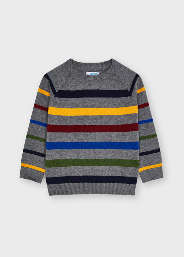 Stripes Sweater - Metal