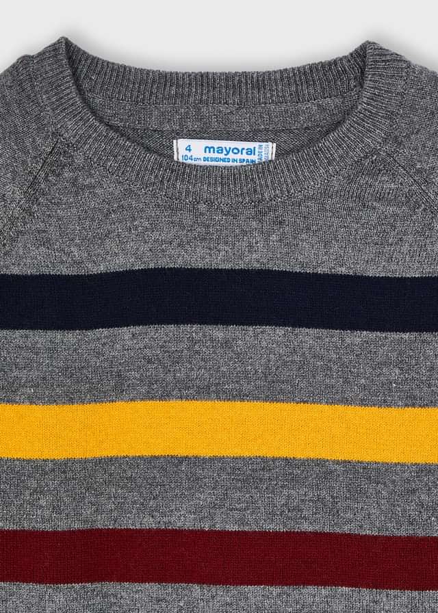 Stripes Sweater - Metal