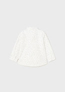Long Sleeve Stamp T-Shirt - Grapefruit