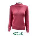 Turtle Neck Jumper - Pink