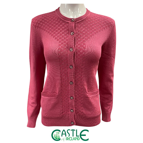 Sketch Design Lumber Cardigan - Pink