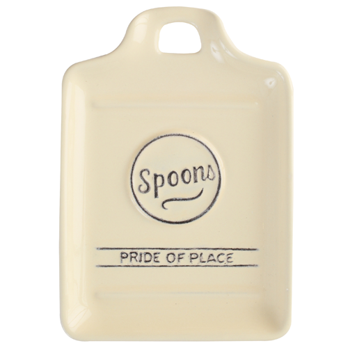 T&G Pride of Place Spoon Rest Old Cream
