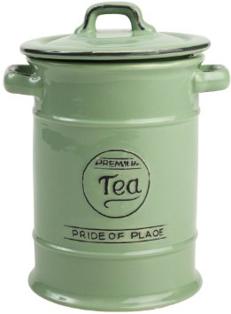 T&G Pride of Place Tea Jar Old Green