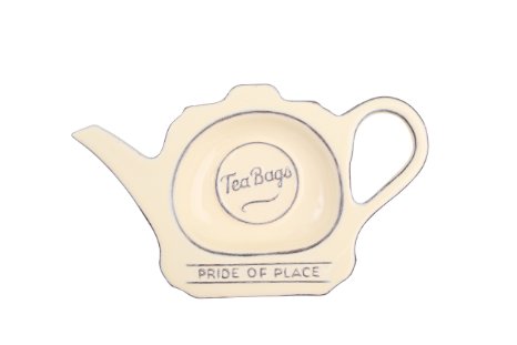 T&G Pride of Place Teabag Tidy Old Cream