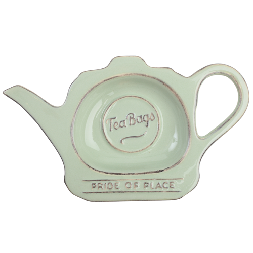 T&G Pride of Place Teabag Tidy Old Green
