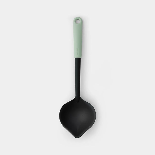 Tasty+ Soup Ladle plus Scraper Jade Green