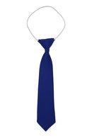 Plain Elastic Tie - Royal