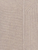 Lana V-Neck Jumper - Oatmel