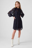 Aziza Lace Dress - Utility Blue