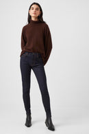 Recycled High Rise Skinny Jean - Dark Rise