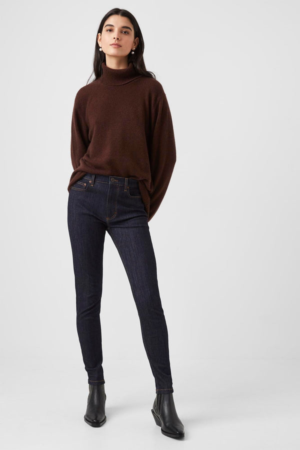 Recycled High Rise Skinny Jean - Dark Rise