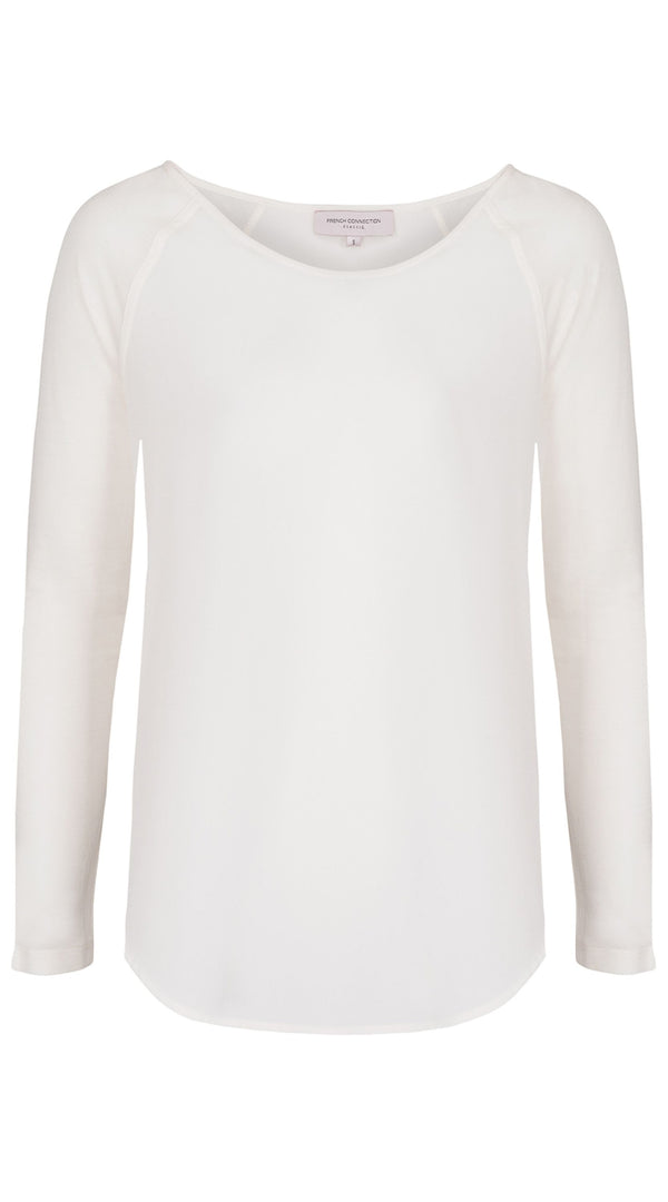 Polly Plains Long Sleeve Tee - Classic Cream