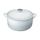 Natural Canvas Cast Iron 28cm Round Casserole